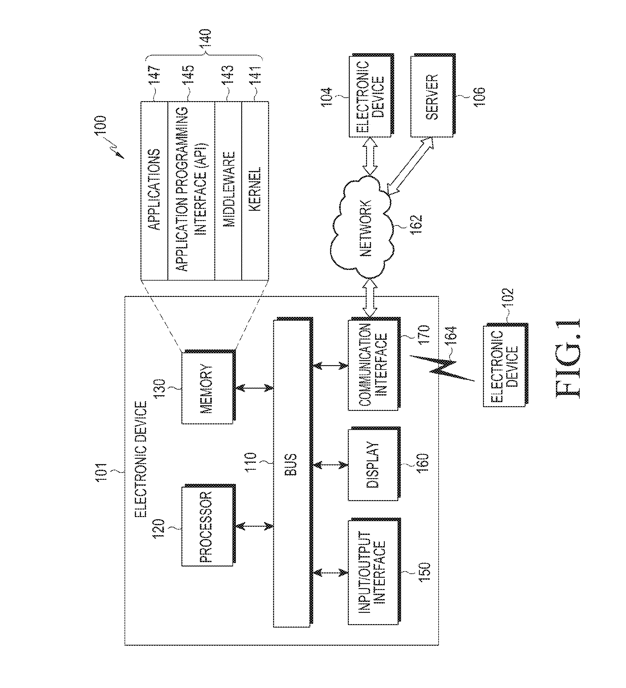 Electronic device for installing application and method of controlling same