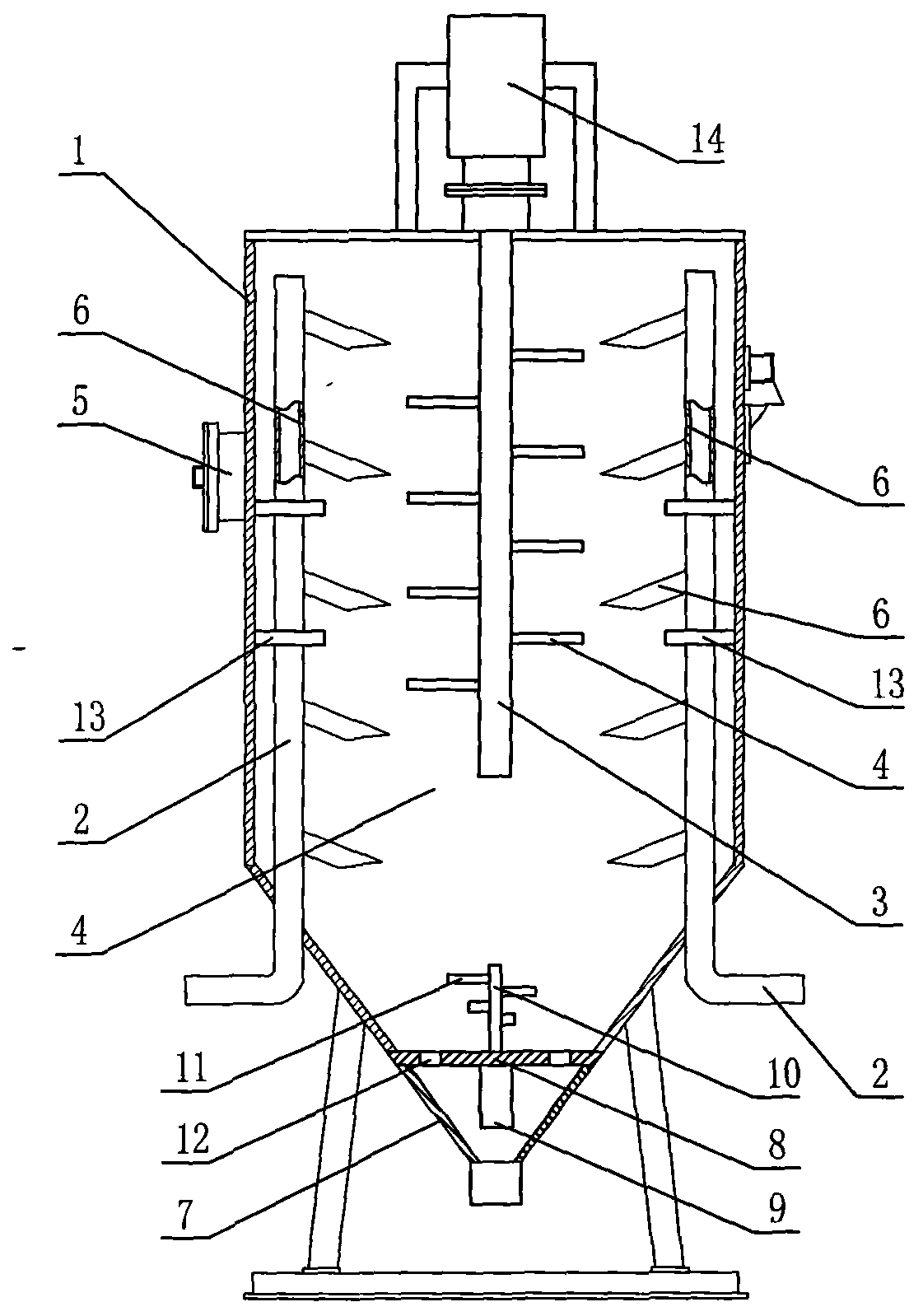 Dry type blender