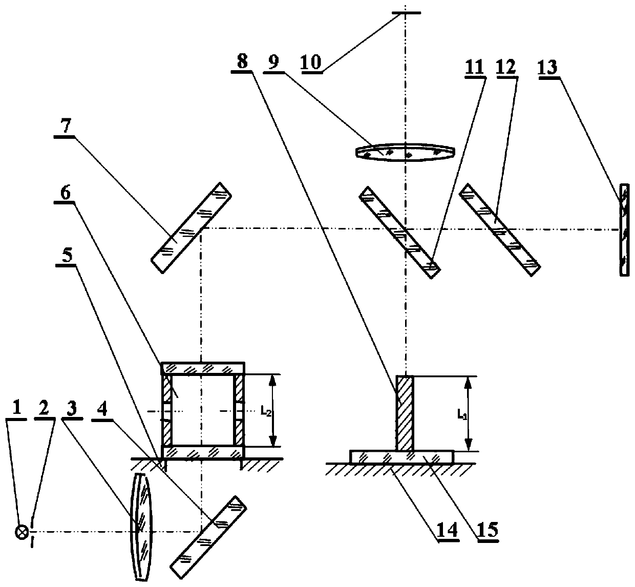 Method for measuring magnitude of white light interferometer with etalon