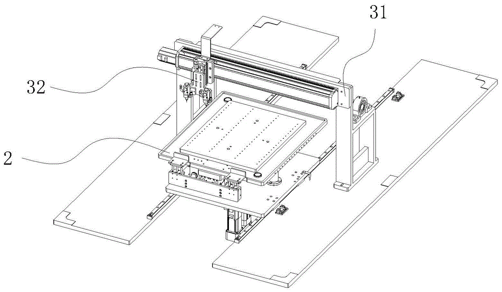 Glass lamination fitting equipment