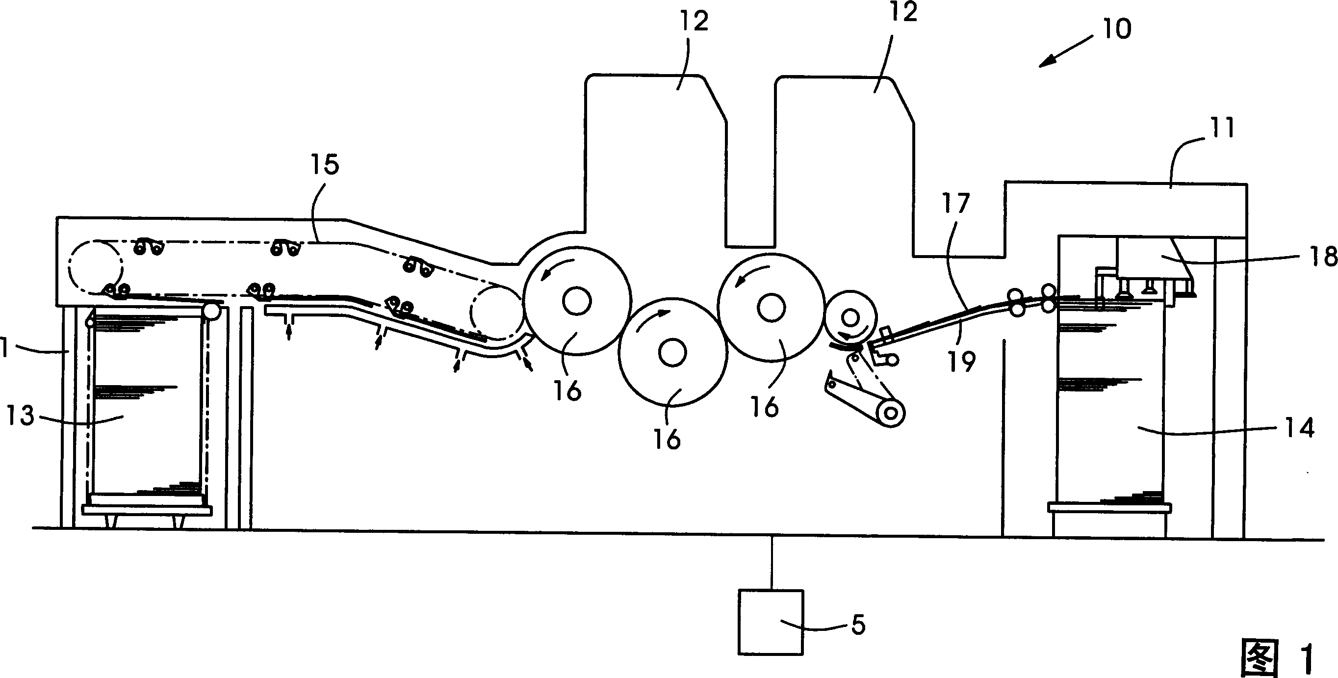 Safeguarding device of machine, related to state of it