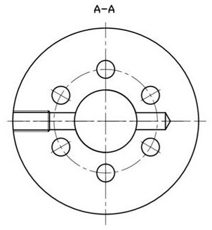 Multi-pendulum type automatic centering valve clack sealing structure