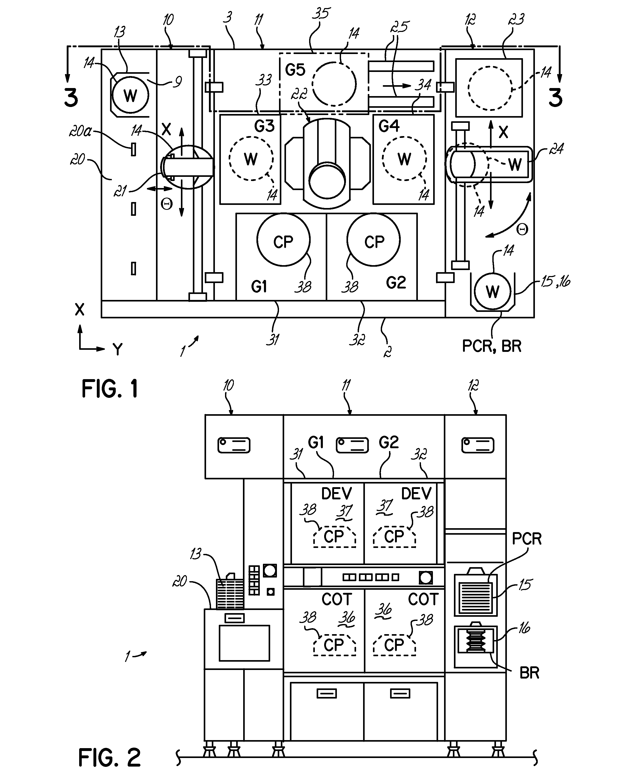 Apparatus and method for removing an edge bead of a spin-coated layer