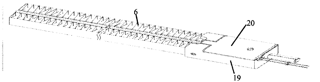 Assembling unit with PTC heating device