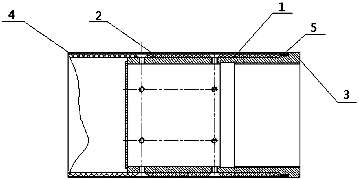 Carbon fiber copper-clad composite material and application thereof as antenna radiator