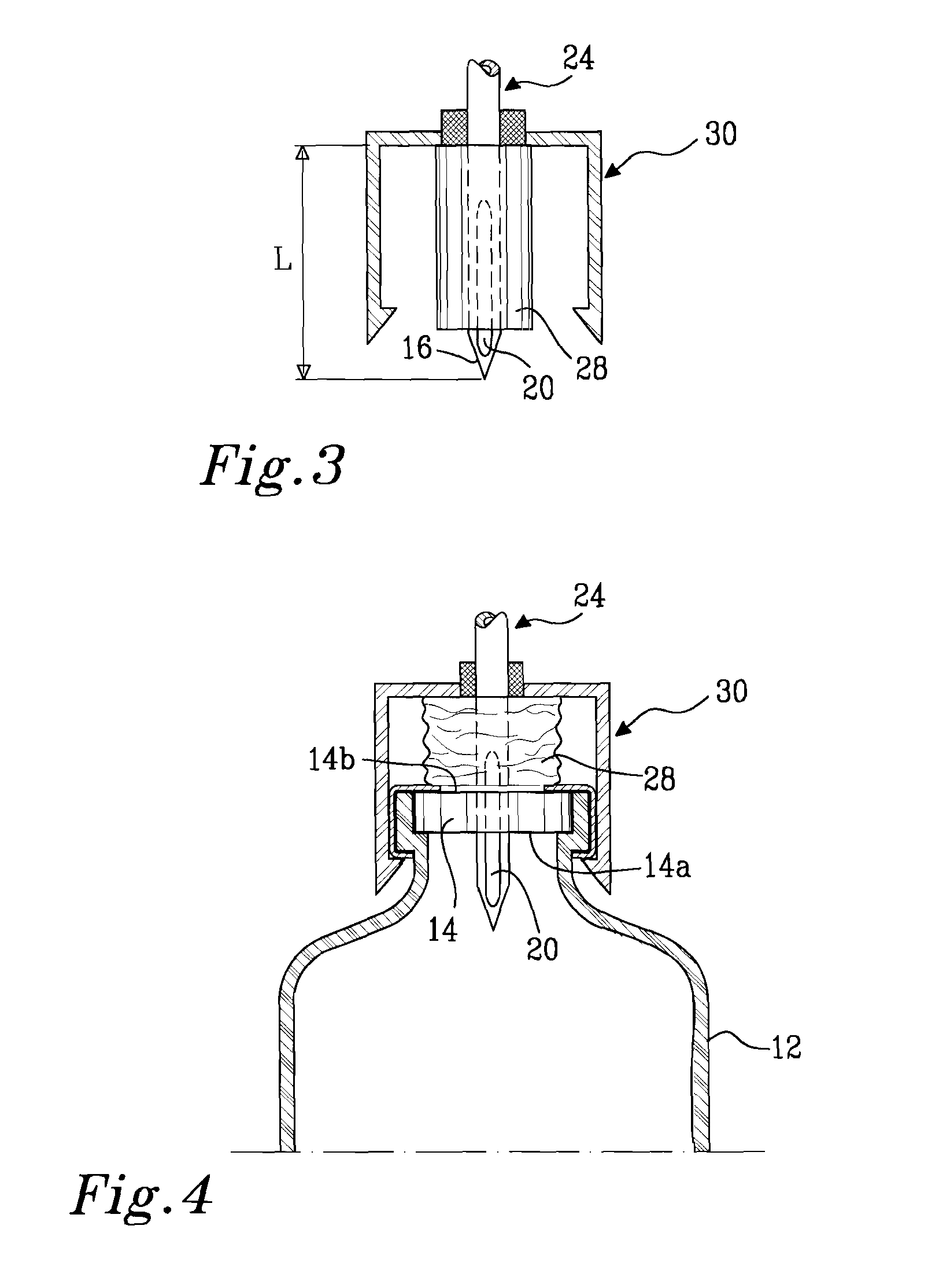 Device, Sealing Member and Fluid Container