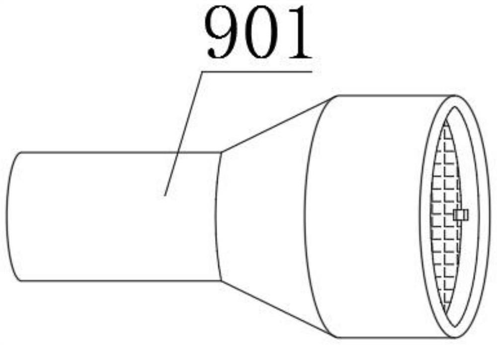 Baking and frying device used for tea oil, and use method for baking and frying device