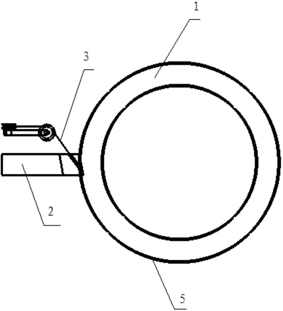 Pipeline hot melting wire arrangement method