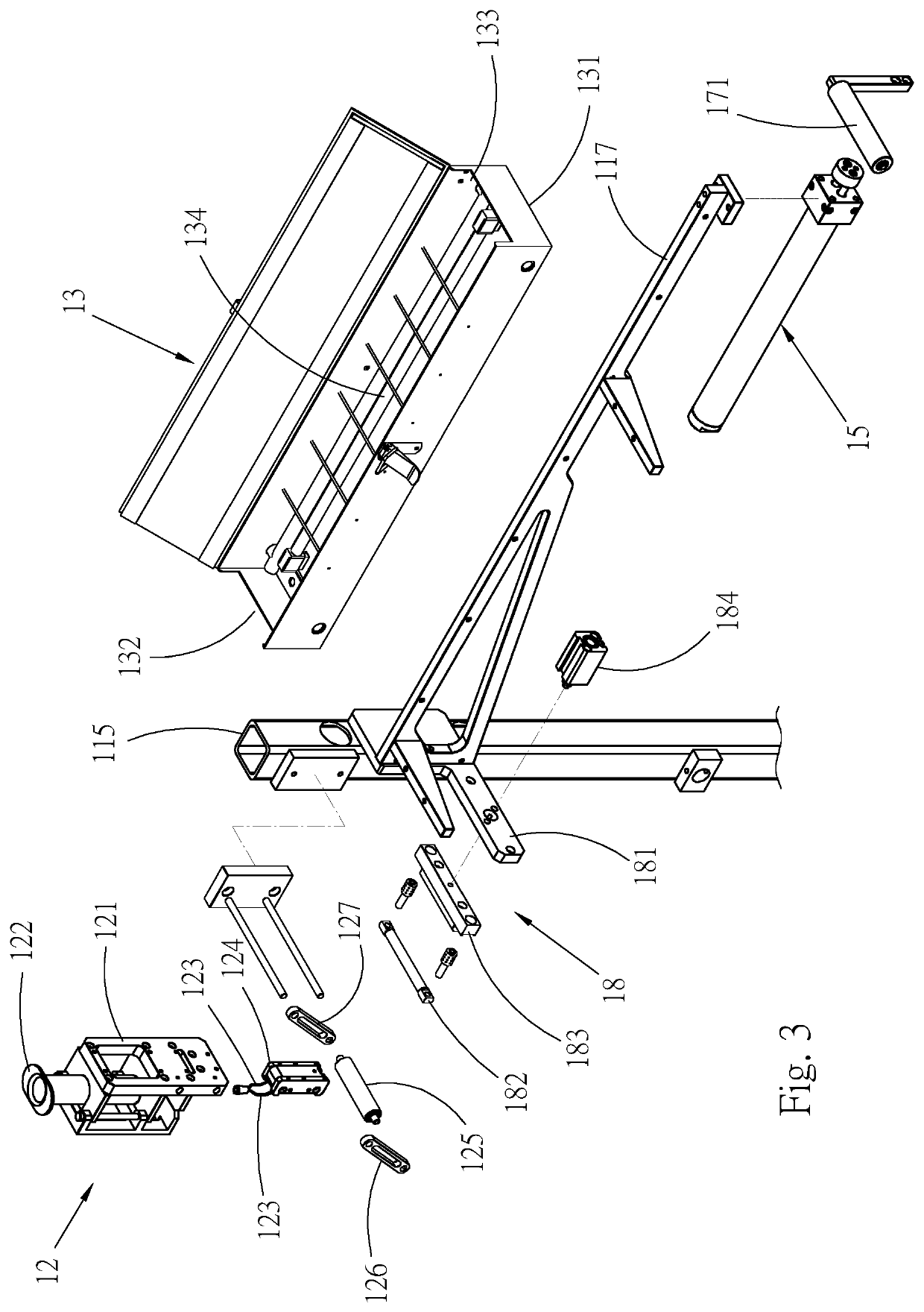 Parallel method for packaging electronic component and coating adhesive on carrier tape and mechanism for same