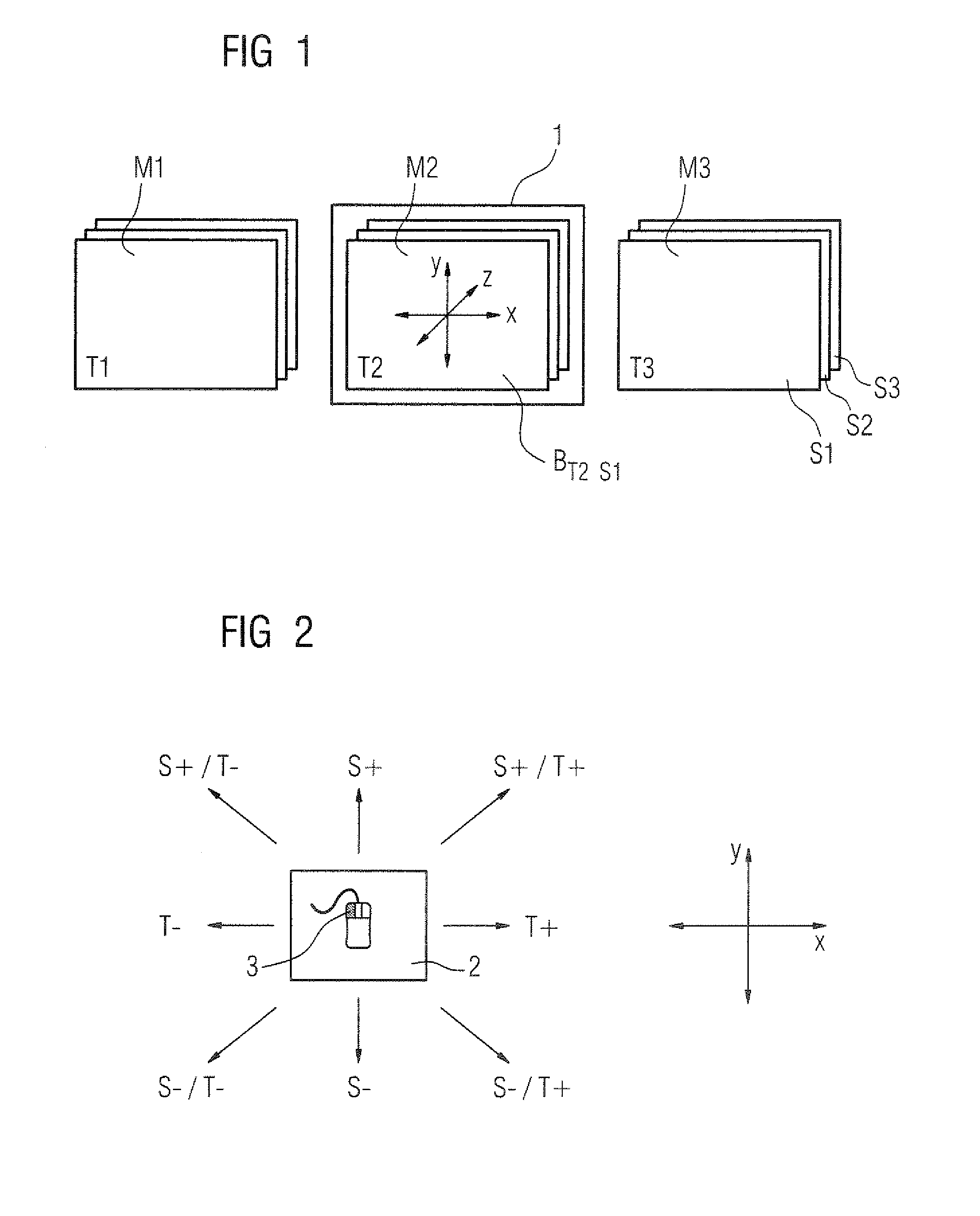 Method for navigation through displayed medical image information