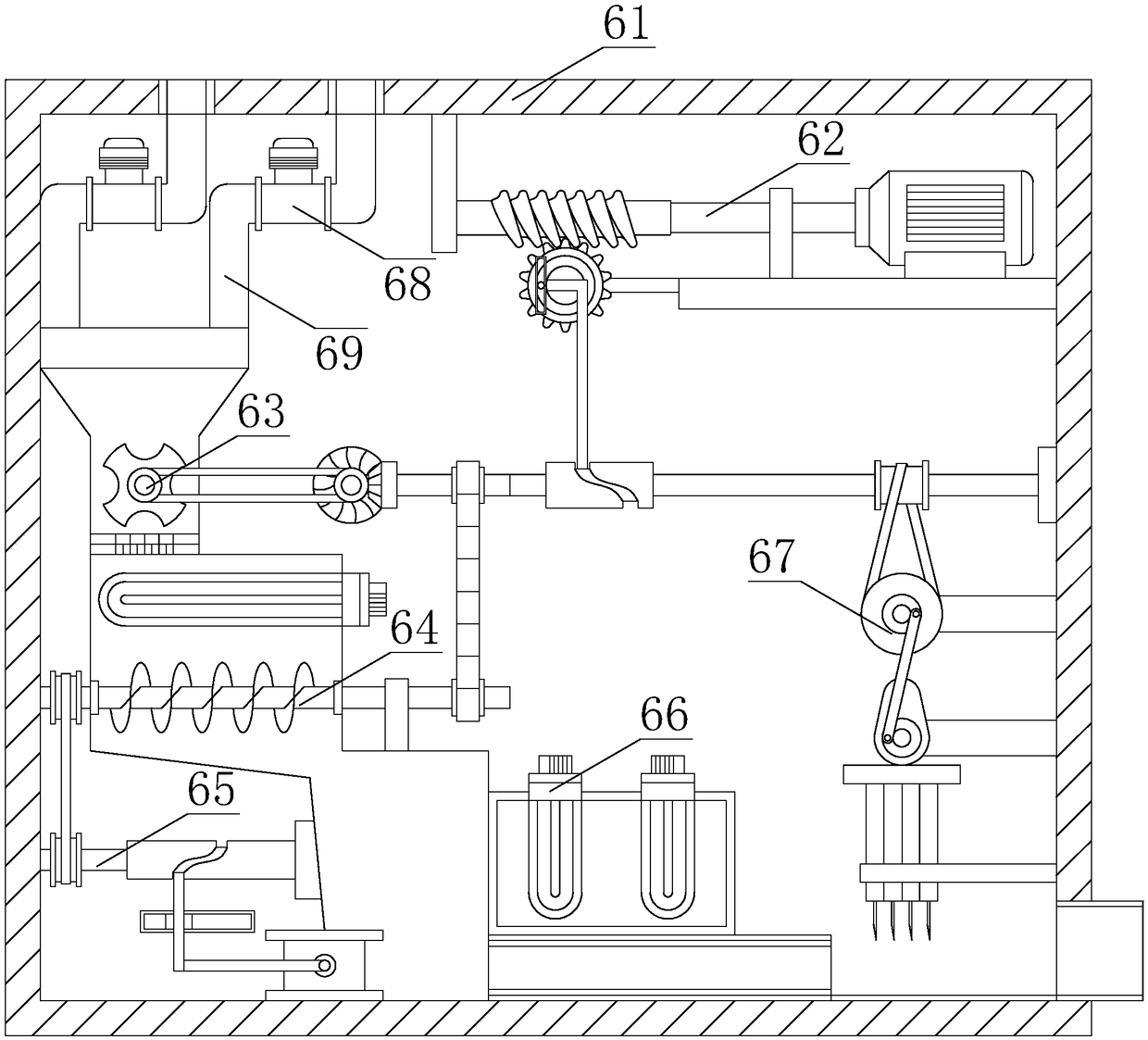 Piston ring manufacturing equipment