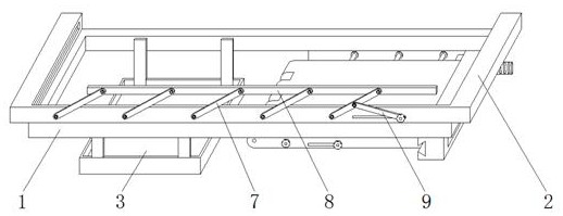 Nursing sickbed capable of reducing secondary injury to patient in moving process