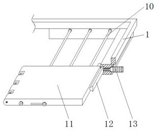 Nursing sickbed capable of reducing secondary injury to patient in moving process