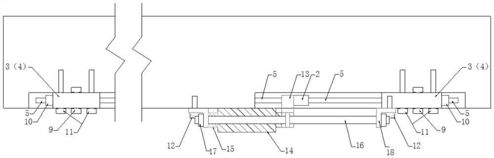 Prestressing Apparatus and Strengthening Method for Reinforcing Bar Near Surface of Reinforced Concrete Beam