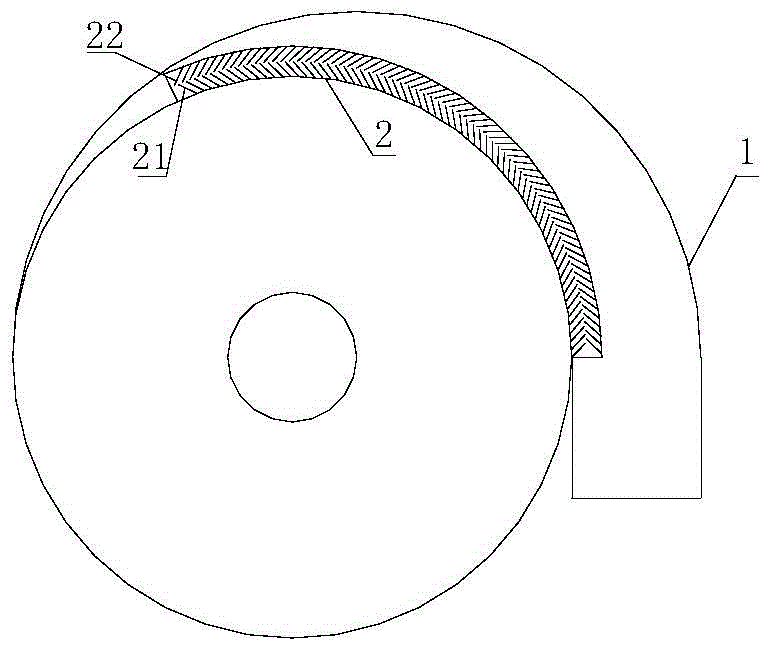 Second stage evaporative separator