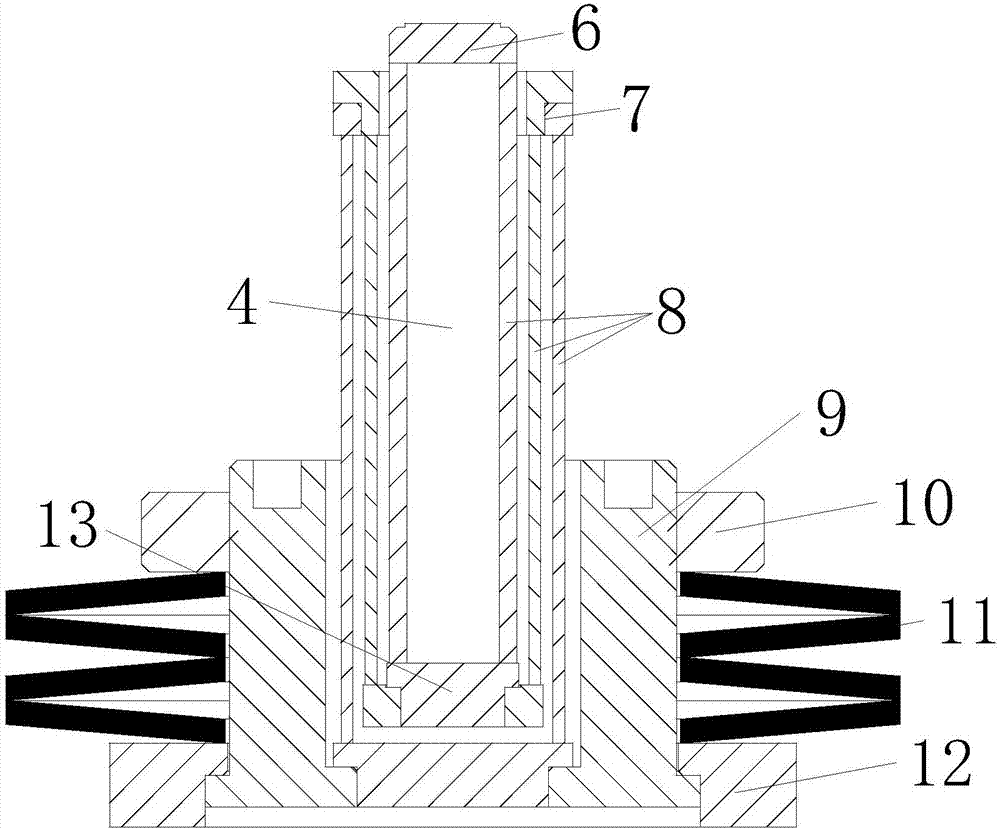 Heat protection self-alignment fine-tuning paper matrix molding equipment