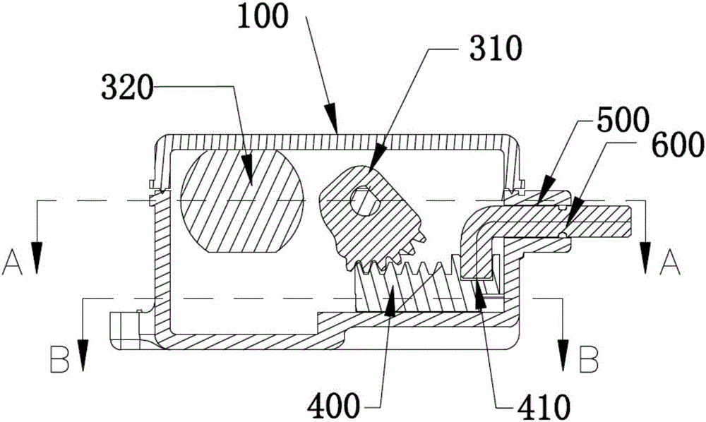 Electronic lock device of chargeable gun and chargeable gun