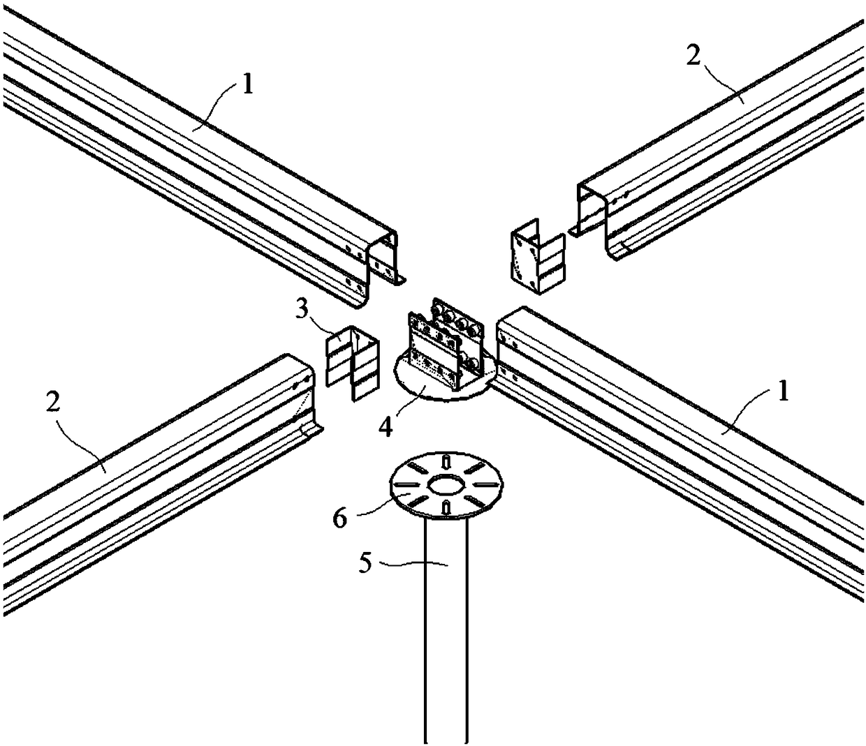 Assembled type foundation unit