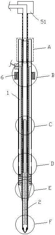 Rumen disease treatment device with massage function