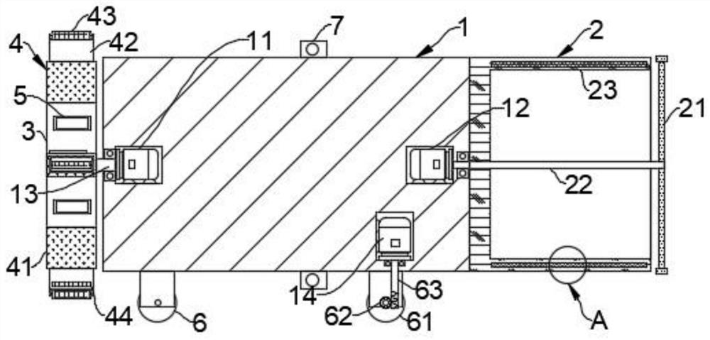 Urban underground pipeline repairing device