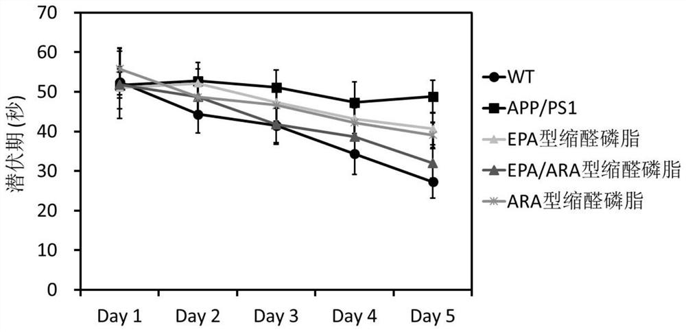 A kind of preparation method and application of epa/ara type plasmalogen