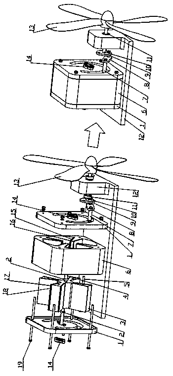 Multi-contact layer swinging friction nanometer power generator fabricated according to 3D printing technology and for degradation of organic pollutant