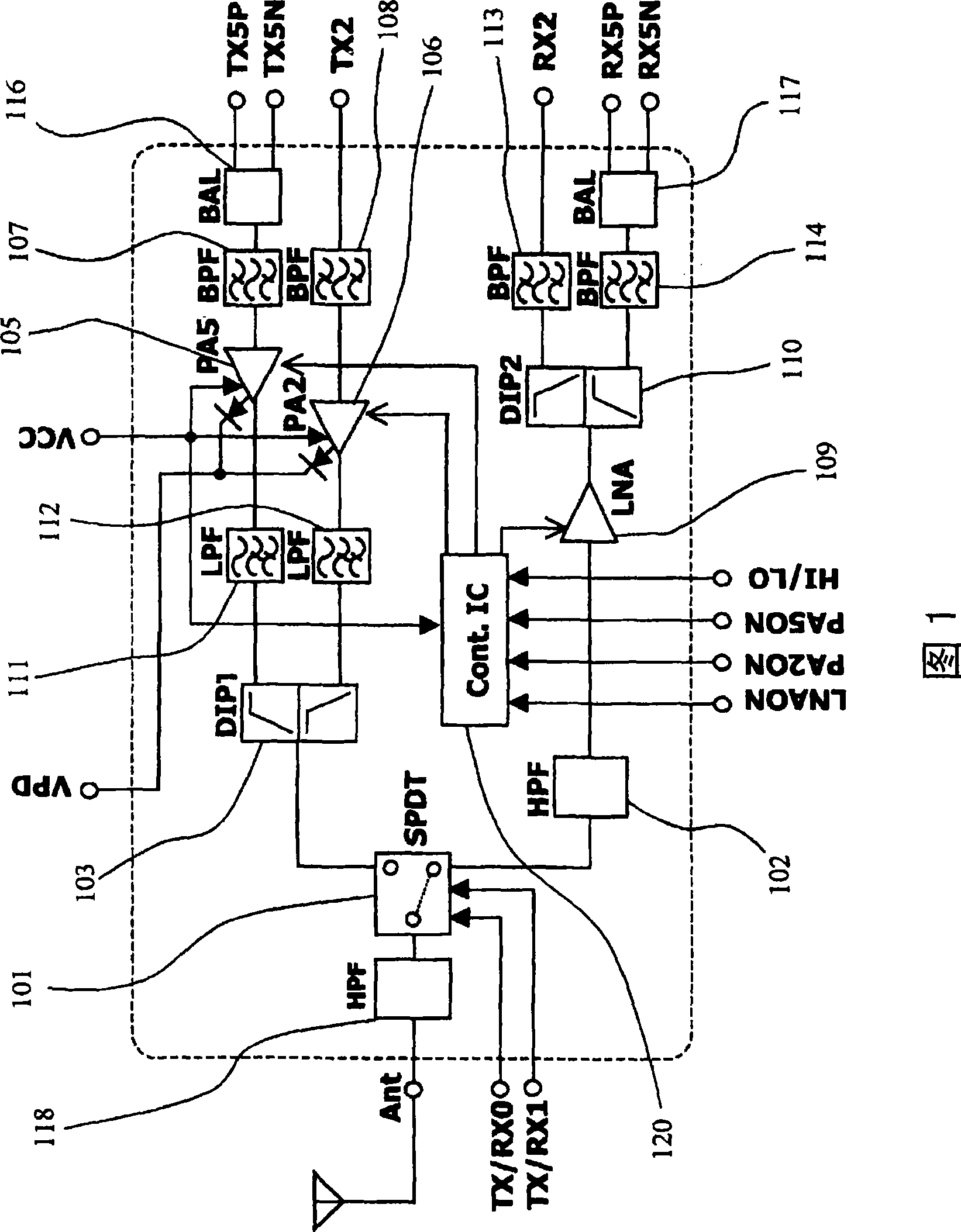 High frequency circuit, high frequency part, and communication device