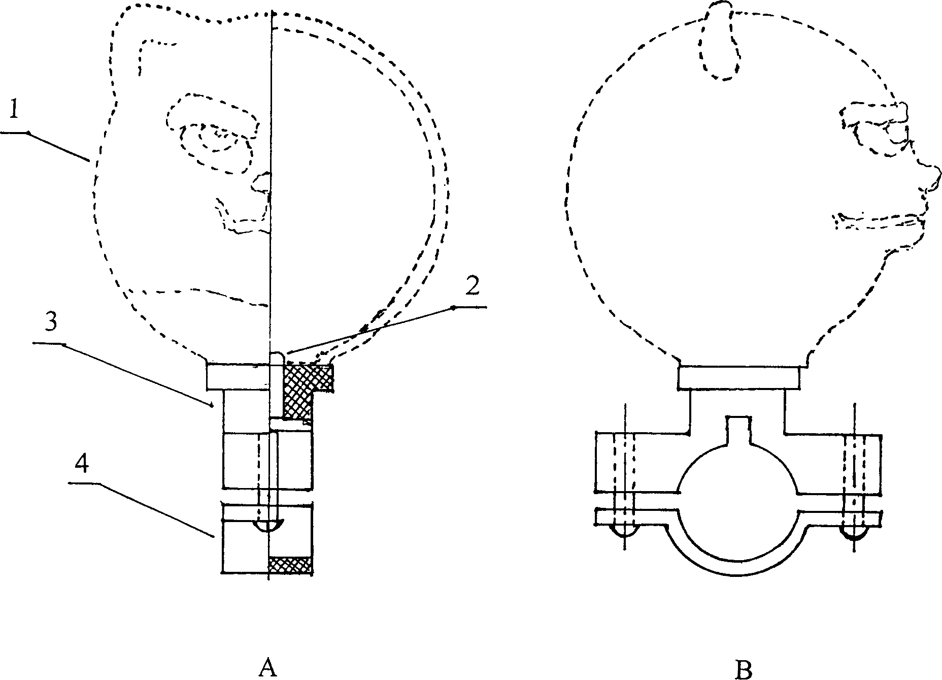 Carton profiling air bag bell