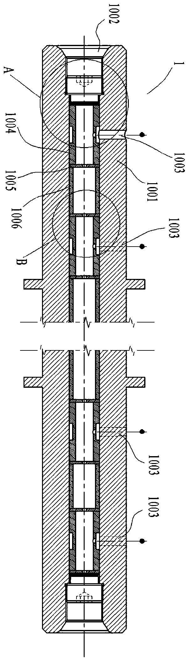 Explosion-proof three-phase asynchronous motor suitable for mine working conditions