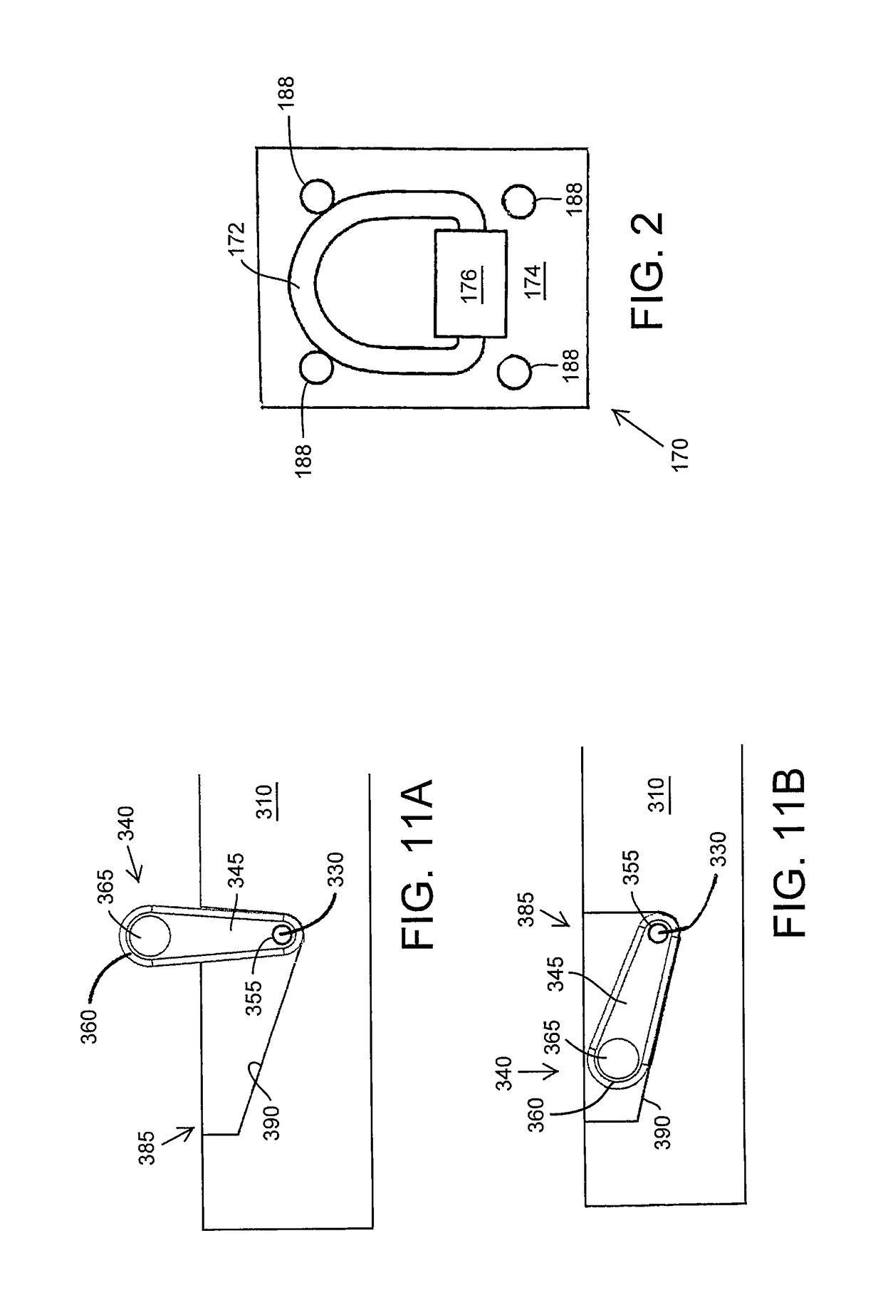 Lifting elements for crane mats