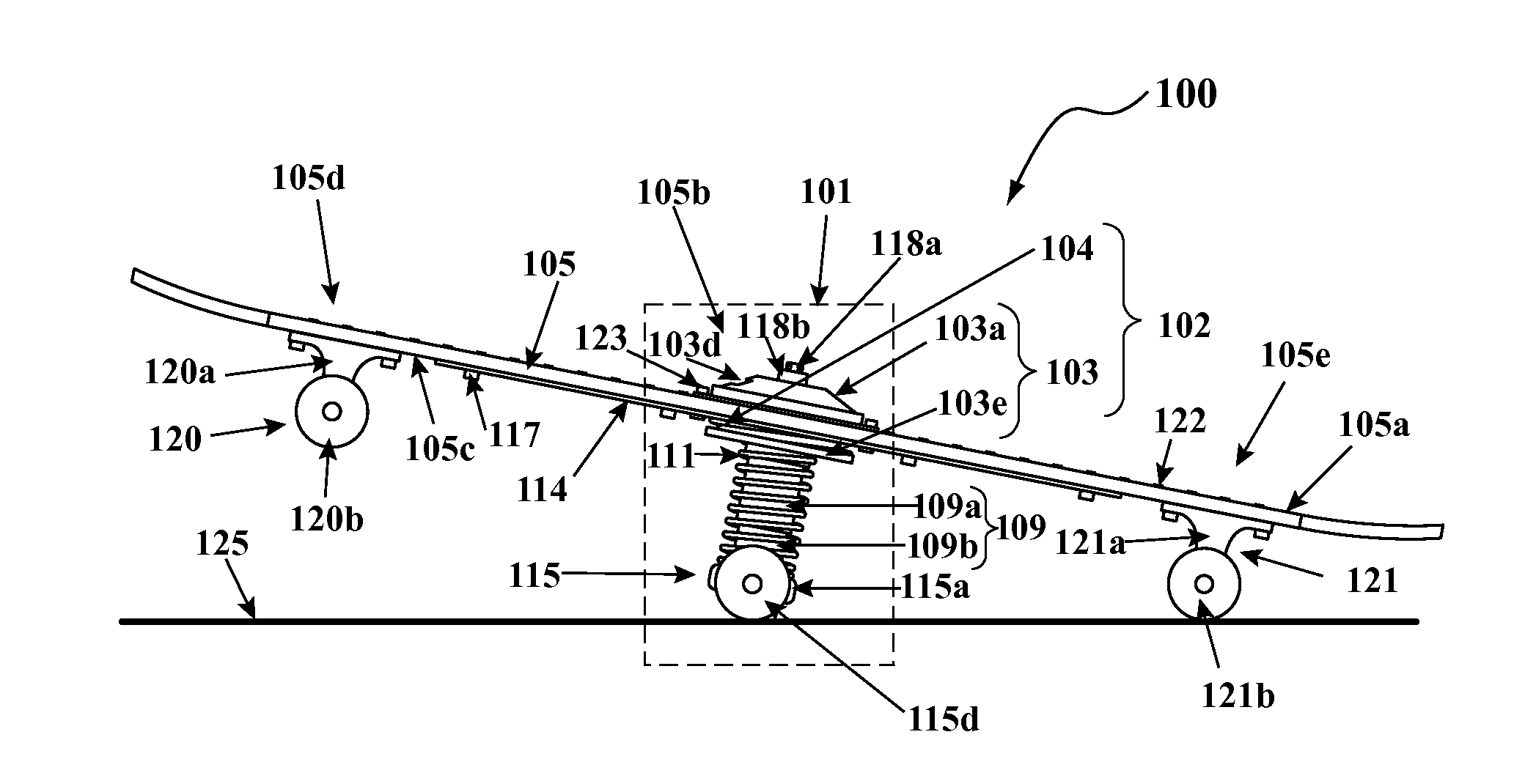 Skateboard apparatus