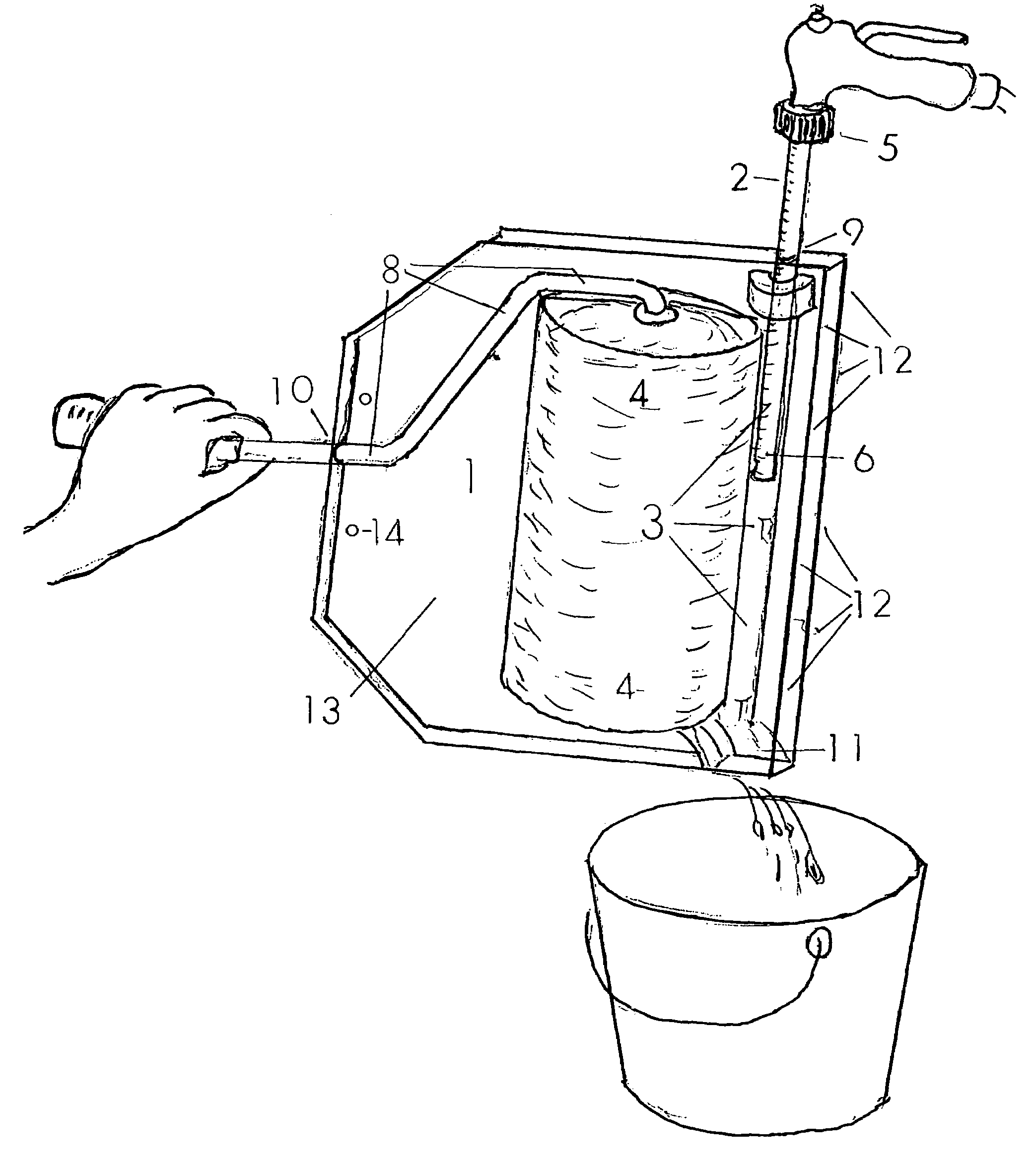 Transparent combination package for cleaning, spin drying, displaying and storing a paint roller