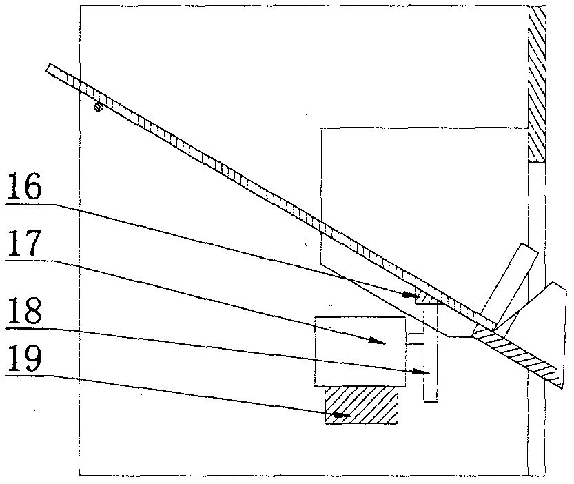 Paper money and coin sorting machine based on screening