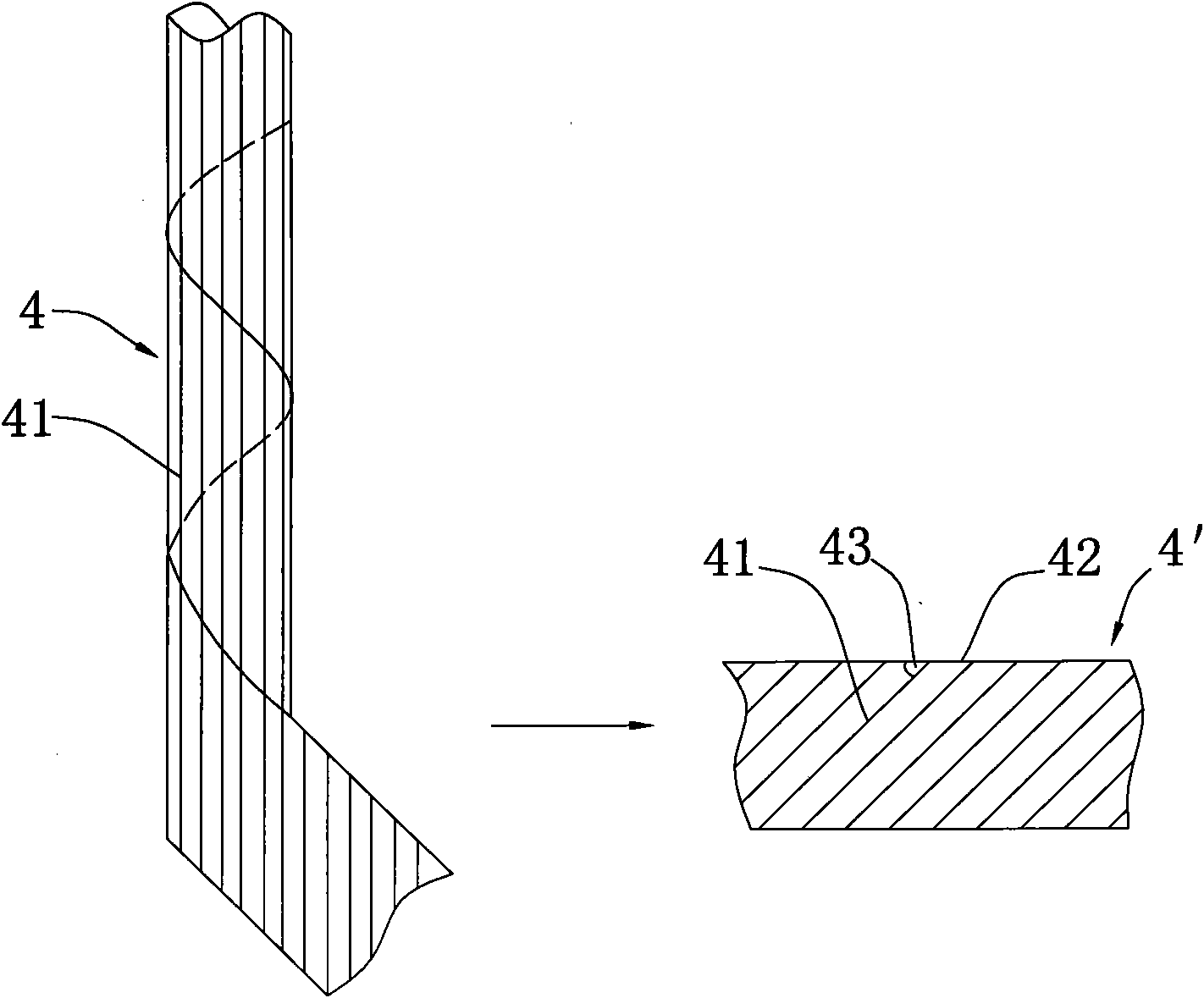 Novel crossed composite membrane