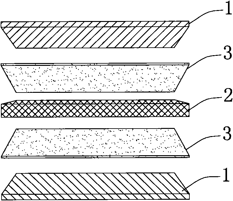 Novel crossed composite membrane