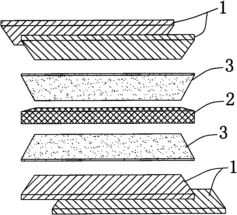 Novel crossed composite membrane