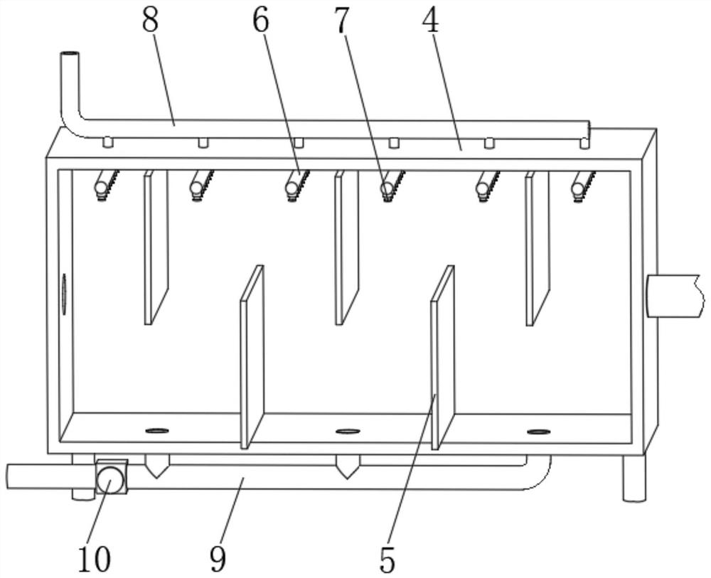 Dust removal device for ore crusher