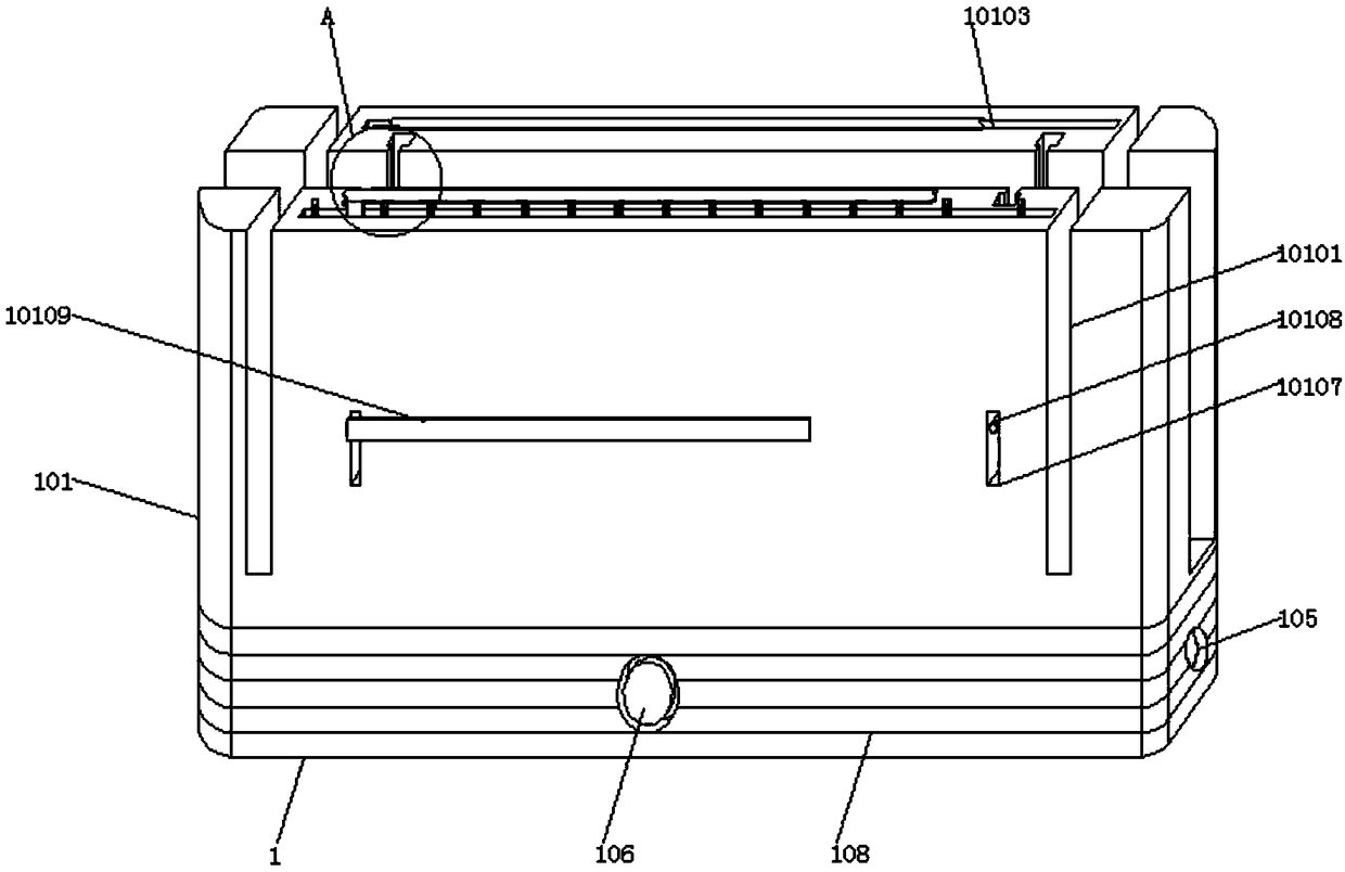 Portable mechanical spectacle lens rapid cleaning device