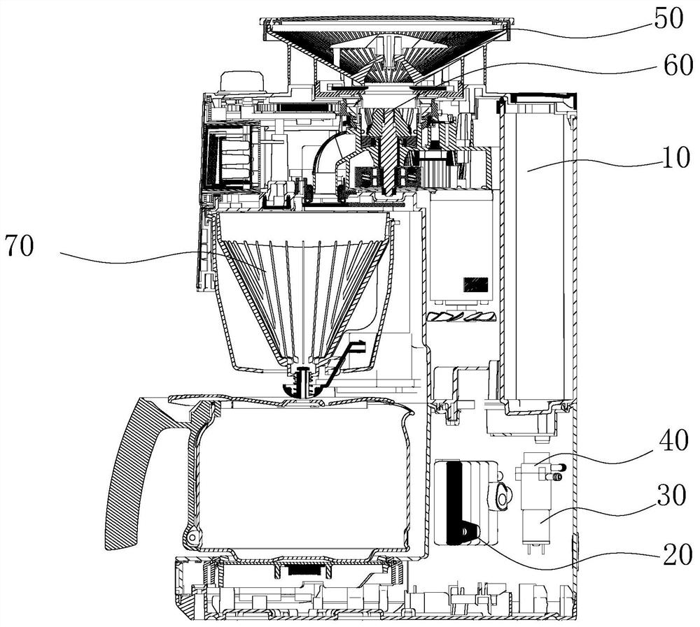 Beverage brewing method and beverage brewing device