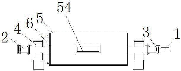 Grinding machine capable of automatically separating waste materials