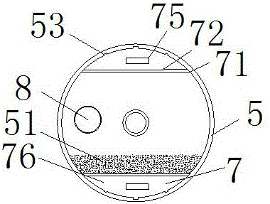 Grinding machine capable of automatically separating waste materials