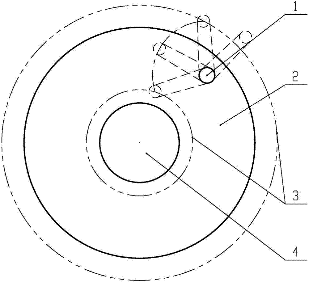 Material changing system and accelerator driving subcritical reactor with material changing system