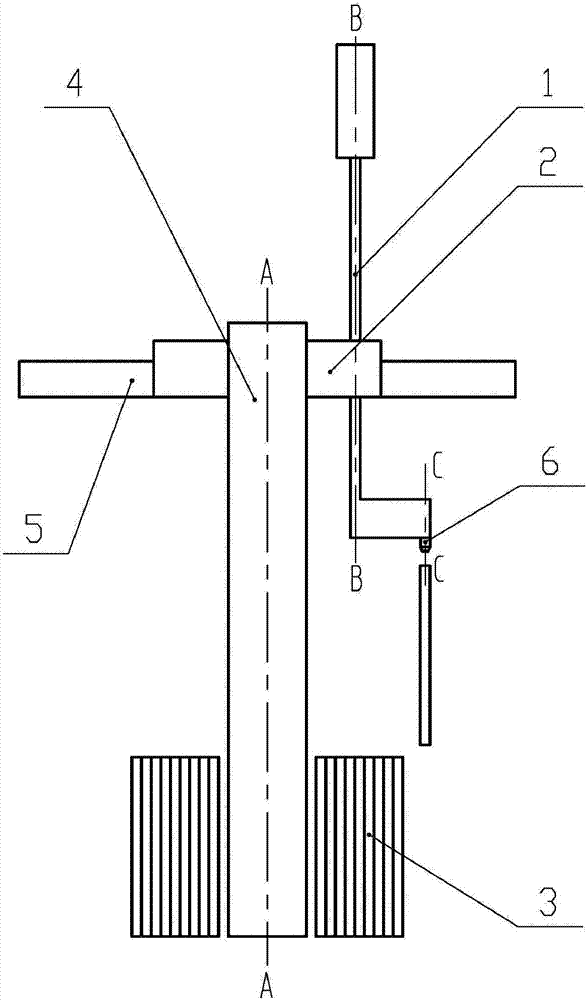 Material changing system and accelerator driving subcritical reactor with material changing system