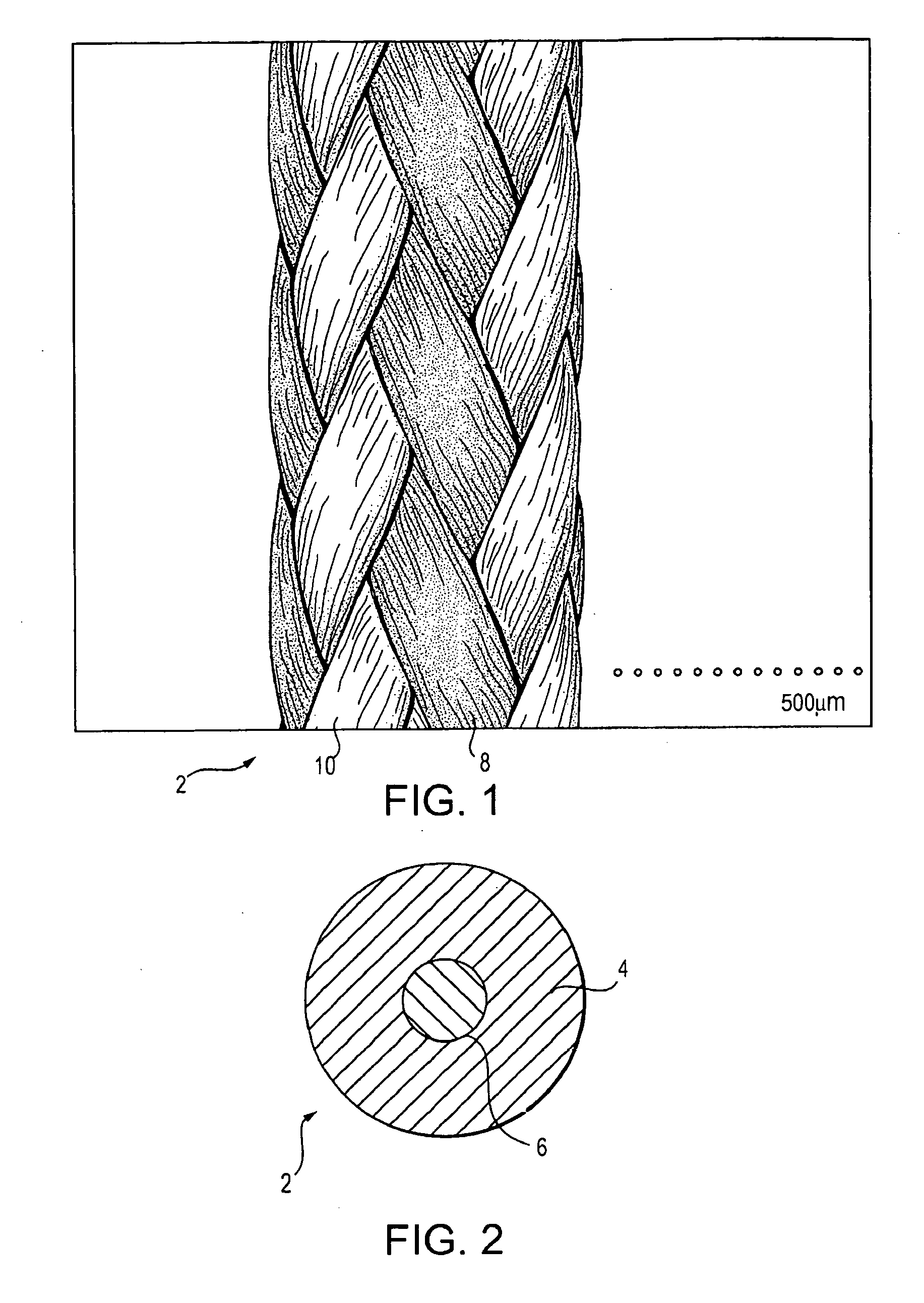 High strength suture formed of UHMWPE and PBT