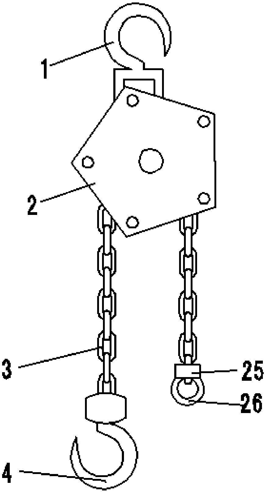 A brake clutch structure of a lever hoist