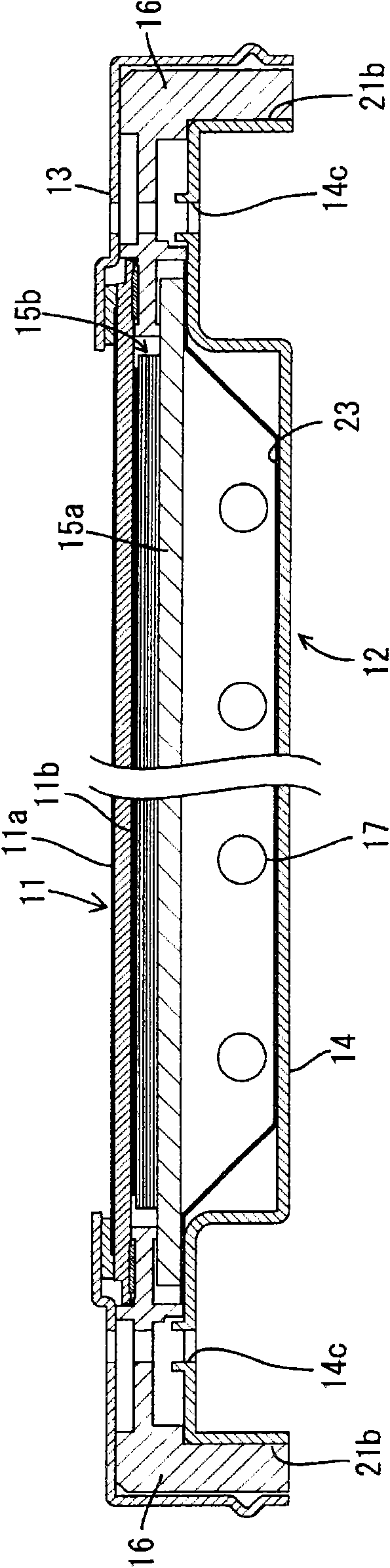 Lamp holder, illuminating device, display device and television receiving device