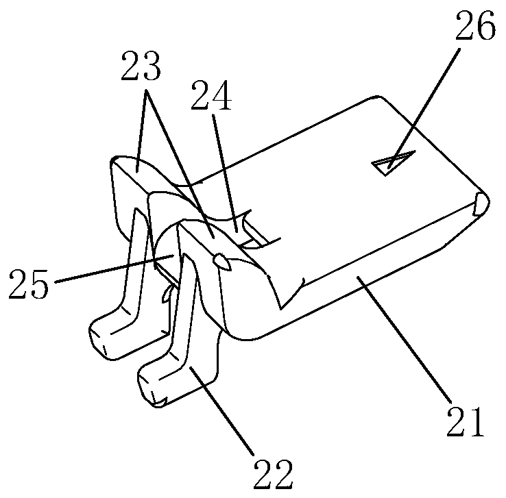 Electromagnetic relay manual test switch structure convenient to operate and electromagnetic relay