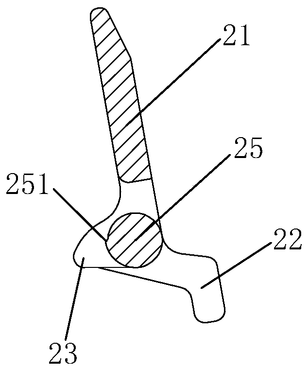 Electromagnetic relay manual test switch structure convenient to operate and electromagnetic relay