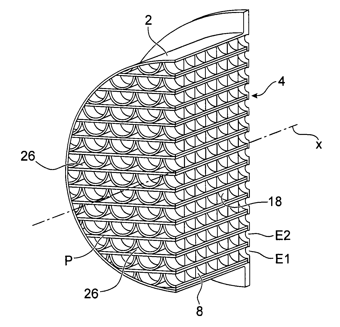 Hydrogen storage tank having metal hydrides