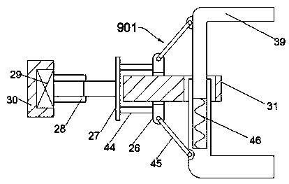 Pretreatment device for processing wood carving surface by adopting woodworking oilstone